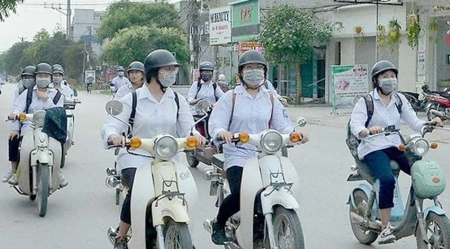 Từ 1/1/2025, học sinh sẽ không được lái xe máy dưới 50cc khi chưa thực hiện quy định này